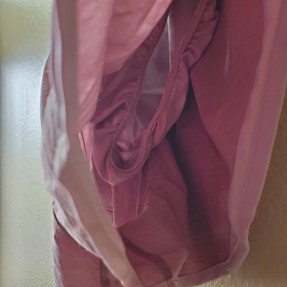 🥳HP!🥳 Nike | Dri-Fit Mauve Pink Mesh Athletic Drawstring Workout Shorts • M - Picture 11 of 15